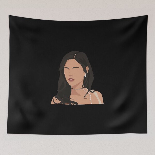 Item preview, Jenna Ortega Lineless Illustration designed and sold by dsxclothing.