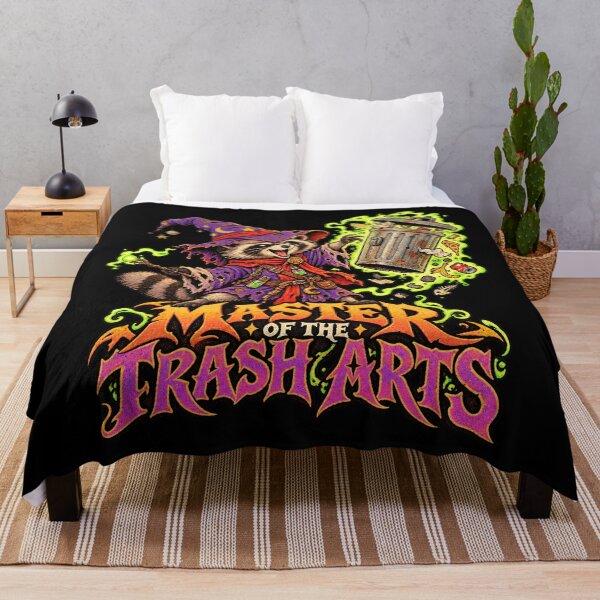 Item preview, Master of the Trash Arts Raccoon Wizard designed and sold by Pandaburba.