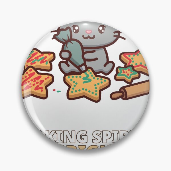 Artikelvorschau, Baking Spirits Bright Christmas Cookies Mouse entworfen und verkauft von ThreeFlyingAces.