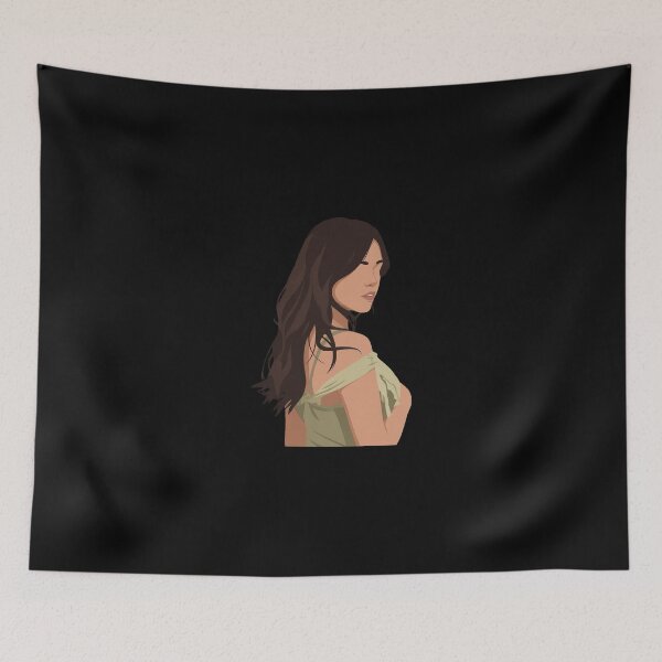 Item preview, Jenna Ortega Lineless Illustration designed and sold by dsxclothing.