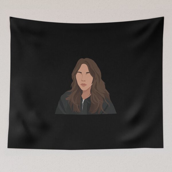 Item preview, Jenna Ortega Lineless Illustration designed and sold by dsxclothing.