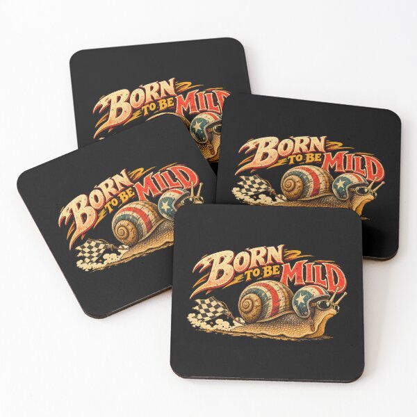 Item preview, Born to Be Mild Racing Snail designed and sold by Pandaburba.