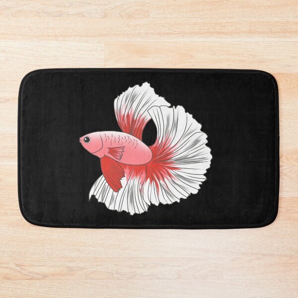 Item preview, Rosetail Betta Fish Design designed and sold by Jaudaux Designs.