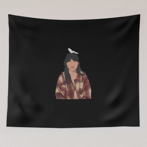 Item preview, Jenna Ortega Lineless Illustration designed and sold by dsxclothing.