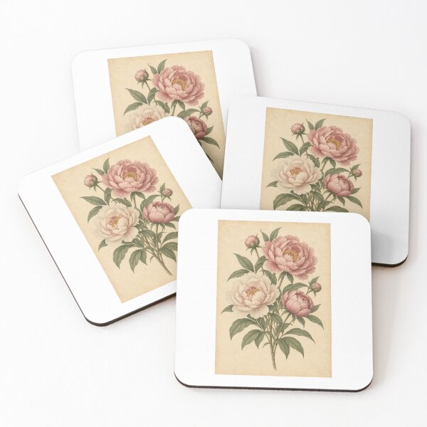 Item preview, Vintage Peony Botanical Art | Antique Floral Illustration designed and sold by VoidBearer03.