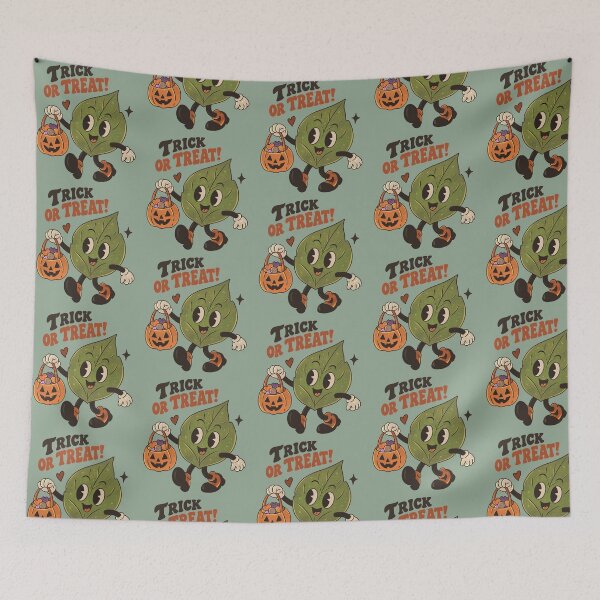 Item preview, Trick or Treat Autumn Leaf Sticker designed and sold by tviyluv.