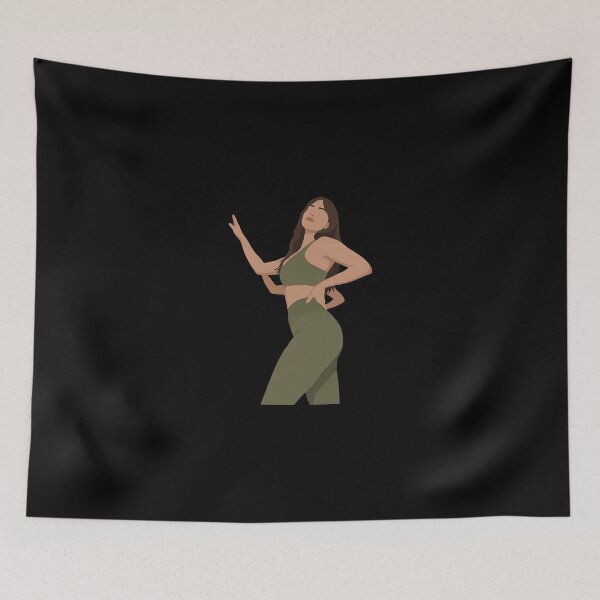 Item preview, Jenna Ortega Lineless Illustration designed and sold by dsxclothing.