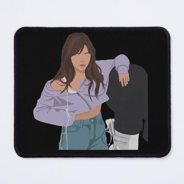 Item preview, Jenna Ortega Lineless Illustration designed and sold by dsxclothing.