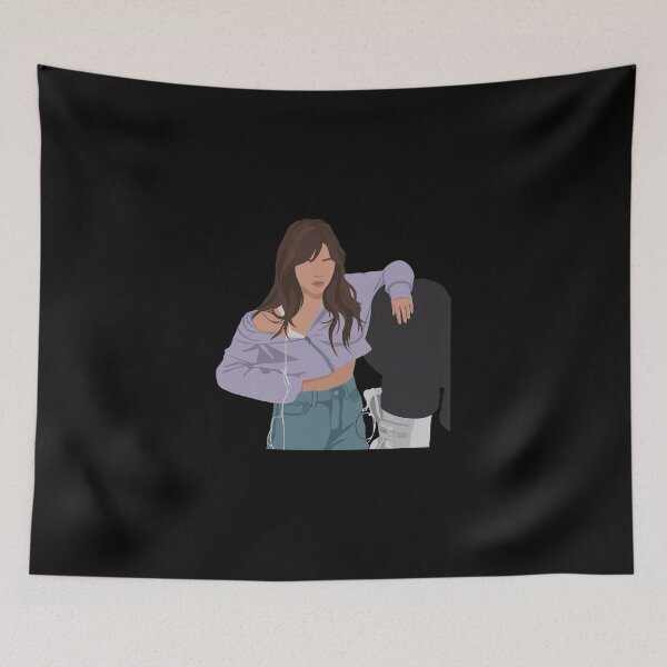 Item preview, Jenna Ortega Lineless Illustration designed and sold by dsxclothing.