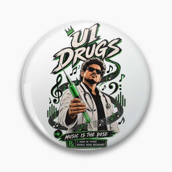 Item preview, Yuvan Shankar Raja U1 Drugs Music Is The Dose designed and sold by Fashvora.
