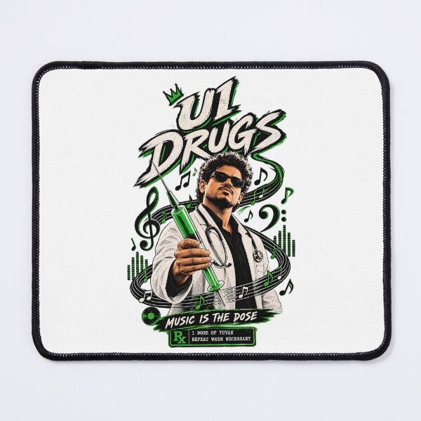 Item preview, Yuvan Shankar Raja U1 Drugs Music Is The Dose designed and sold by Fashvora.