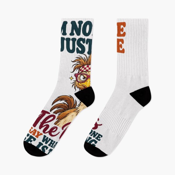 Item preview, I'm Not Rude I Just Have The Balls To Say What Everyone Else Is Thinking Funny Chicken designed and sold by PunPals-Art.