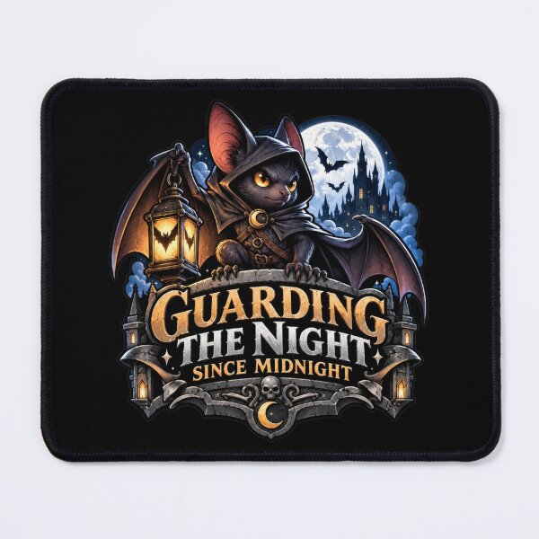 Item preview, Guarding The Night Since Midnight designed and sold by PixoNest.