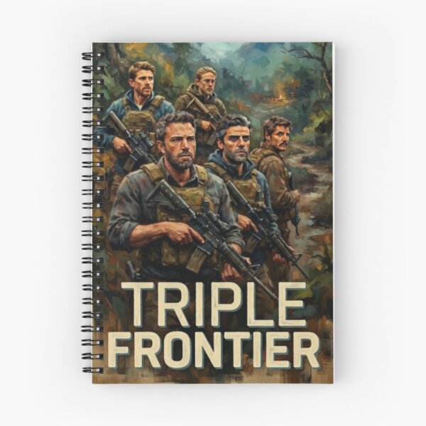 Item preview, Triple Frontier Action Thriller Fine Art Tribute designed and sold by Art's Diner.