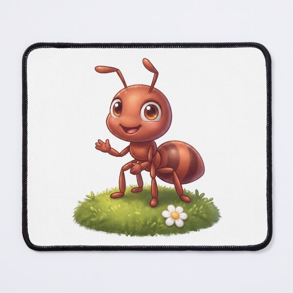 Item preview, Cute Waving Ant designed and sold by Thanat Pattern Studio.