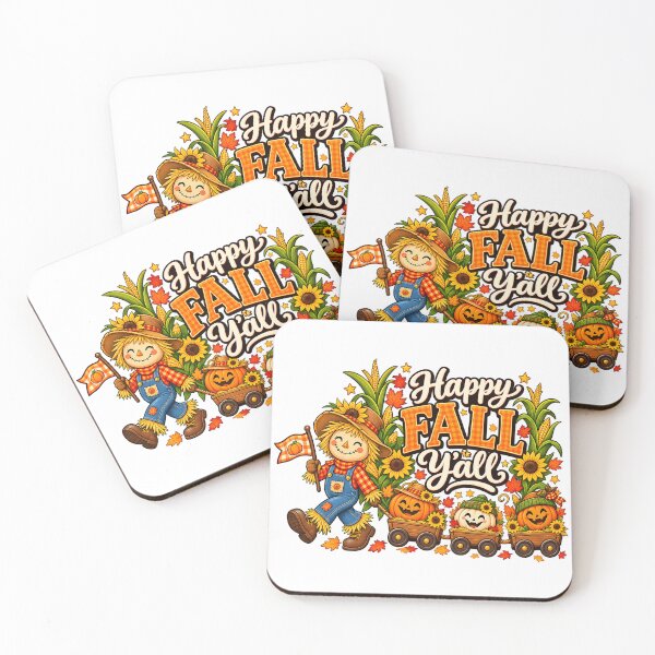 Item preview, Happy Fall Y’all Scarecrow Pumpkin Train Harvest Thanksgiving designed and sold by Rtcraftani.