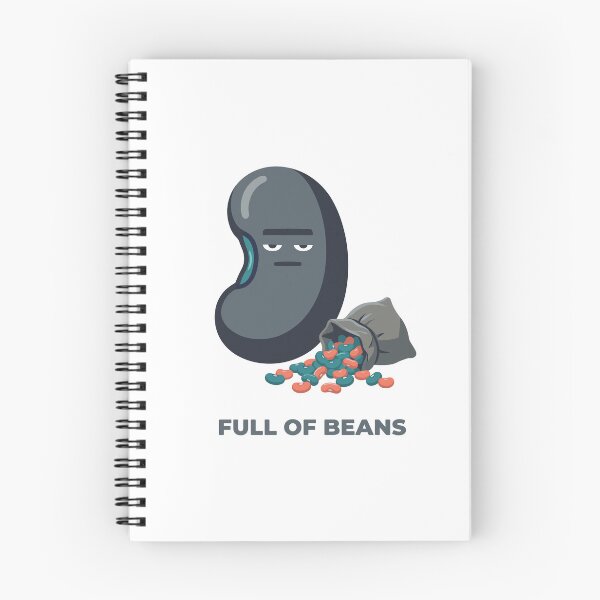 Item preview, Full Of Beans Funny Food Pun Humor Gift For Bean Lovers designed and sold by mareix.