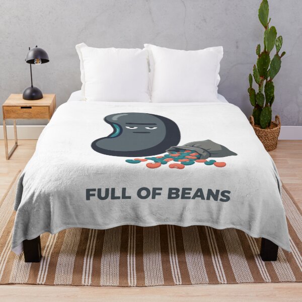 Item preview, Full Of Beans Funny Food Pun Humor Gift For Bean Lovers designed and sold by mareix.