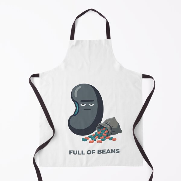 Item preview, Full Of Beans Funny Food Pun Humor Gift For Bean Lovers designed and sold by mareix.