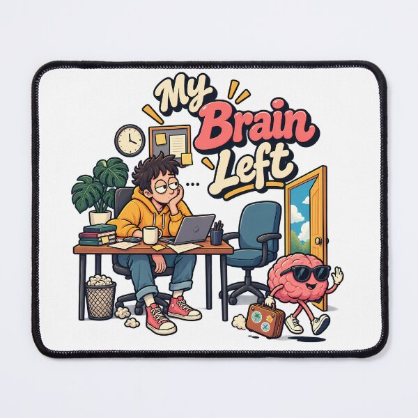 Item preview, My Brain Left designed and sold by Win Hardy.