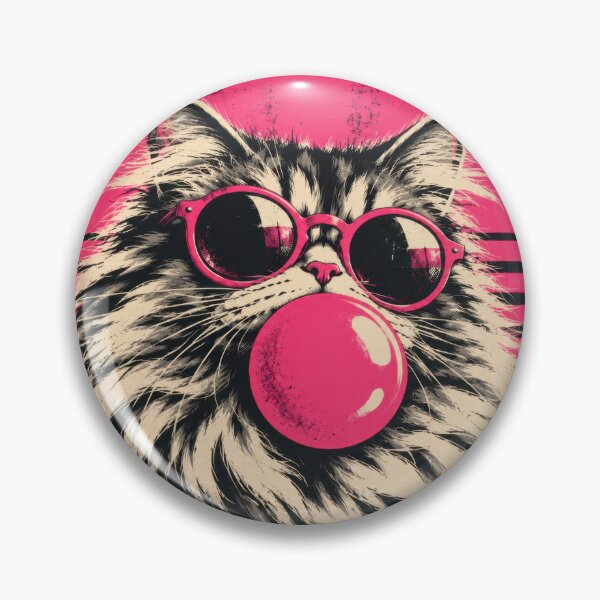 Item preview, Cool cat in shades blowing bubbles designed and sold by anytka.