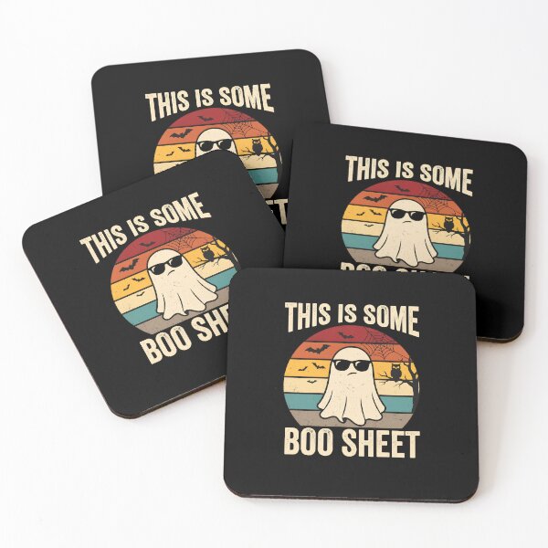 Item preview, This Is Some Boo Sheet Cool Ghost designed and sold by SoyLamderma.