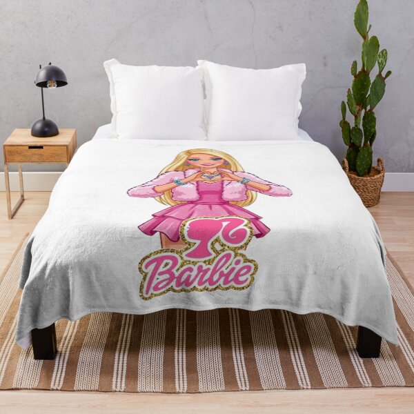Item preview, Barbie Pink Fashion Doll – Glamorous Pink Dress and Fur Coat Illustration designed and sold by 4U---Store.