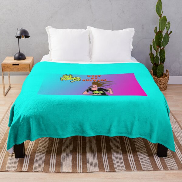 Item preview, Keep On Rocking (turq) designed and sold by Herb-Mentality.