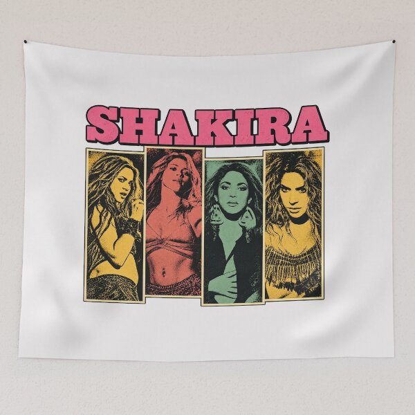 Item preview, Shakira Retro 90s Bootleg Vintage Graphic designed and sold by PunPals-Art.