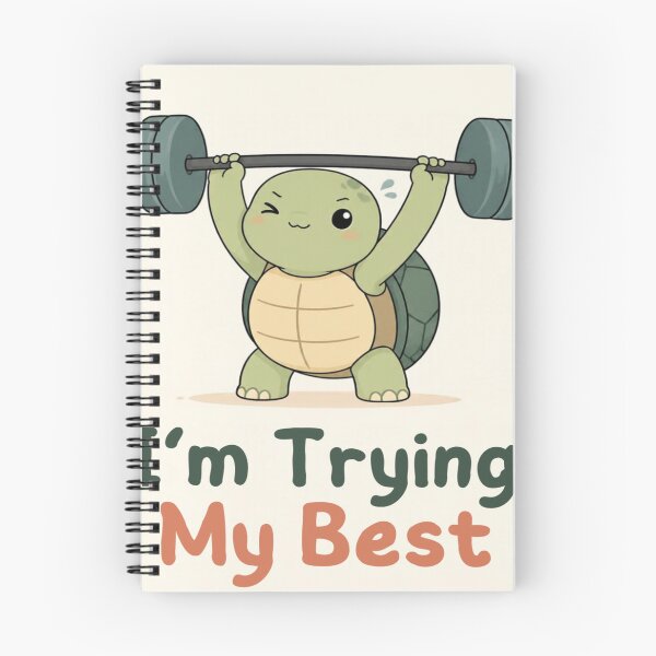 Item preview, Funny workout turtle gym motivation designed and sold by Bywithrose instant studio.