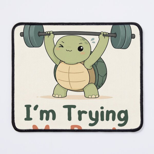 Item preview, Funny workout turtle gym motivation designed and sold by Bywithrose instant studio.