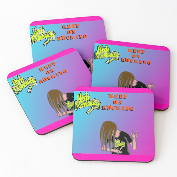 Item preview, Keep On Rocking (mauve) designed and sold by Herb-Mentality.