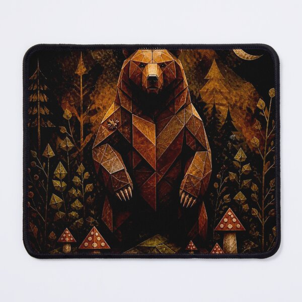 Item preview, Animal Wild Geometry: Bear #1 designed and sold by Helios Be. Lavsh.