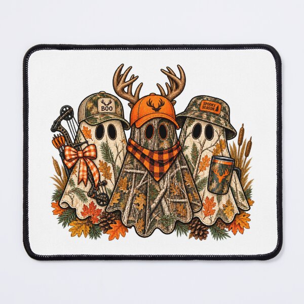 Item preview, Camo Hunting Ghost Halloween designed and sold by Daisy Grimes.