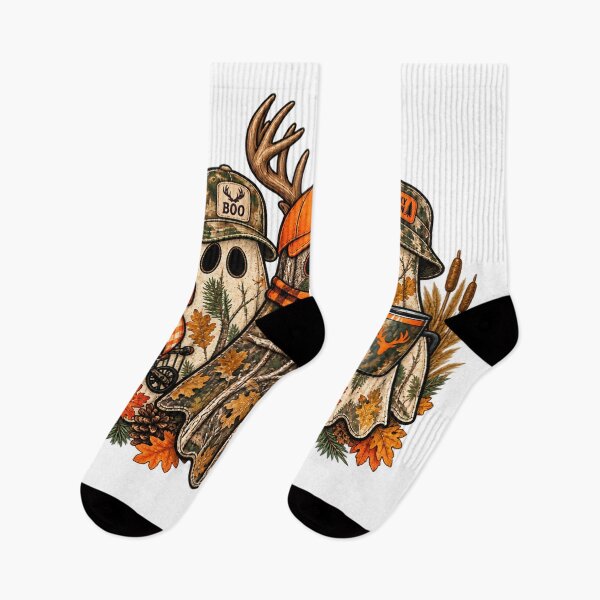 Item preview, Camo Hunting Ghost Halloween designed and sold by Daisy Grimes.