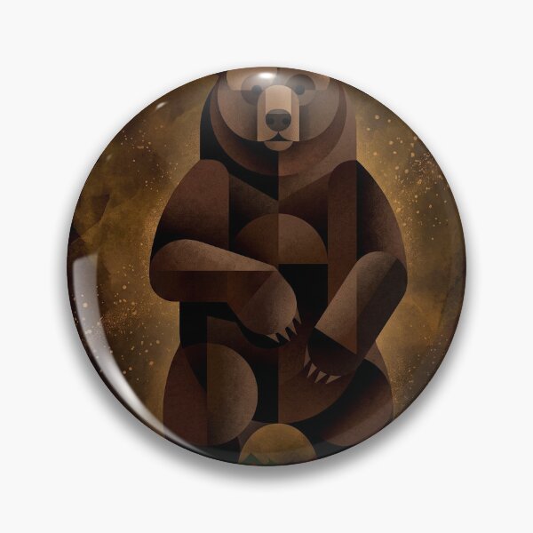 Item preview, Animal Wild Geometry: Bear #2 designed and sold by Helios Be. Lavsh.