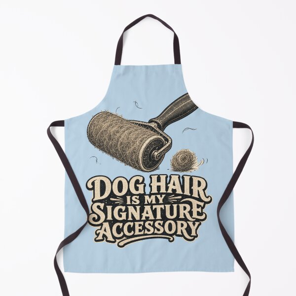 Item preview, Dog Hair Is My Signature Accessory Shirt, Funny Dog Owner T-Shirt, Dog Shedding Humor Tee, Dog Mom Gift Shirt, Vintage Lint Roller Graphic designed and sold by TshirtsLabs.