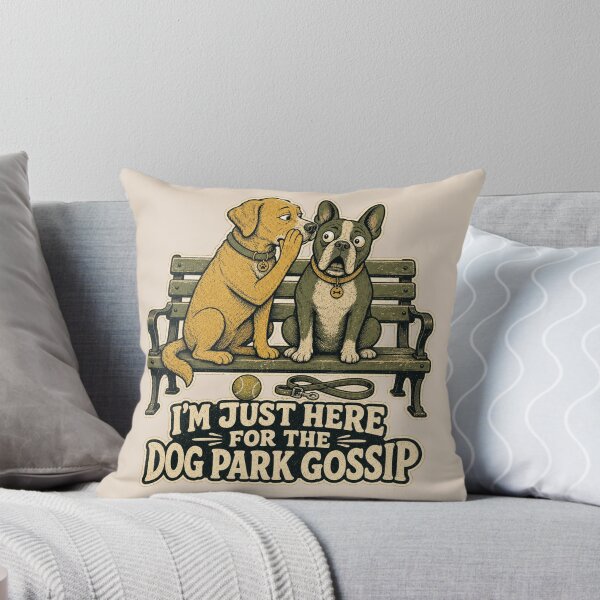 Item preview, I'm Just Here For The Dog Park Gossip Shirt, Funny Dog Owner T-Shirt, Dog Park Humor Tee, Dog Lover Gift Shirt, Vintage Dog Gossip Graphic designed and sold by TshirtsLabs.