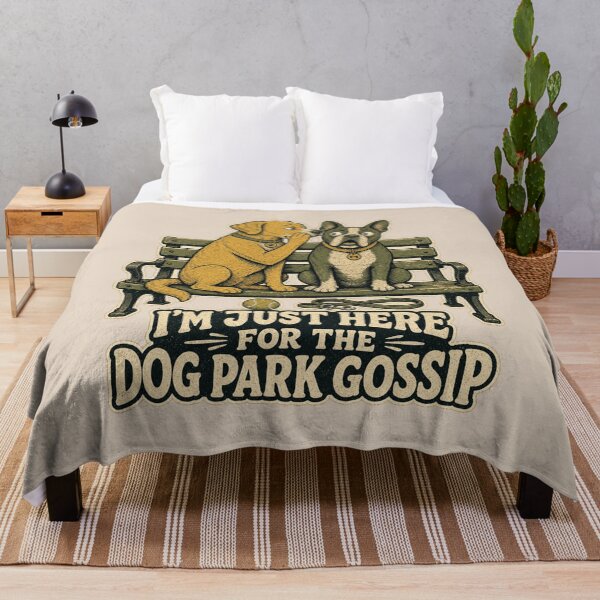 Item preview, I'm Just Here For The Dog Park Gossip Shirt, Funny Dog Owner T-Shirt, Dog Park Humor Tee, Dog Lover Gift Shirt, Vintage Dog Gossip Graphic designed and sold by TshirtsLabs.