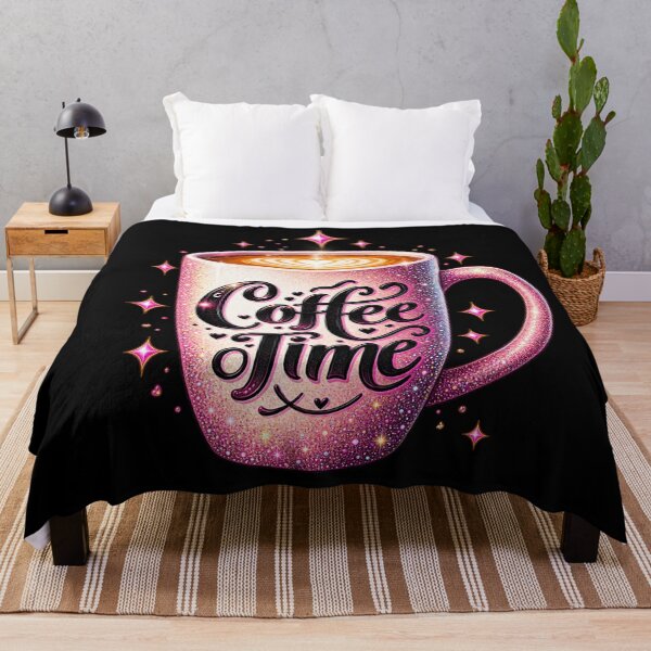Item preview, Time for Me to Drink Coffee – Funny Coffee Lover Caffeine Quote designed and sold by JeraiffsonCorner .