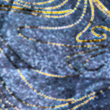 Artwork thumbnail, Blue Abstract Textile Pattern by khannamohan11