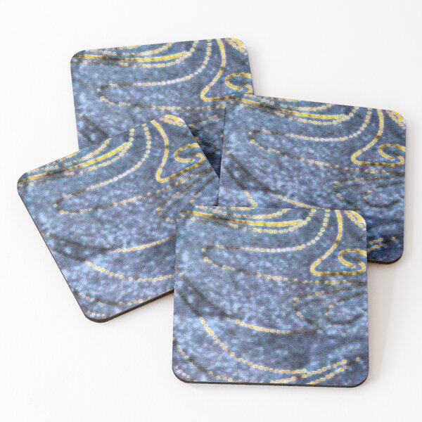 Item preview, Blue Abstract Textile Pattern designed and sold by khannamohan11.
