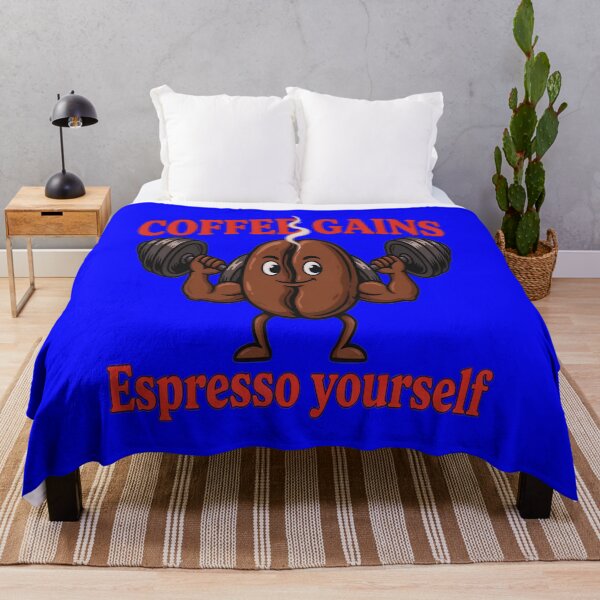 Item preview, COFFEE GAINS Espresso yourself Art Design designed and sold by fantasticdesign.