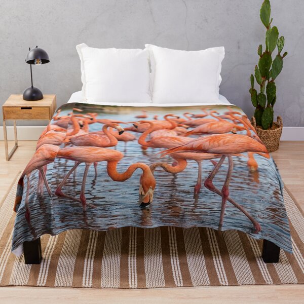 Item preview, Flamingos standing in the lake designed and sold by snoWorkshop.