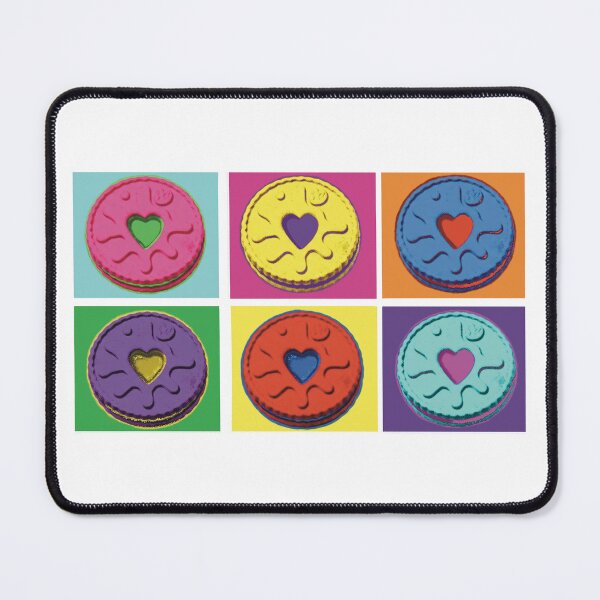 Item preview, Pop Art Jammy Dodger Biscuits designed and sold by MarkBarefoot.
