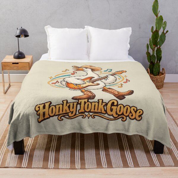 Artikelvorschau, Honky Tonk Goose – Country Guitar Cowboy entworfen und verkauft von AwesomeBeyondLimits.