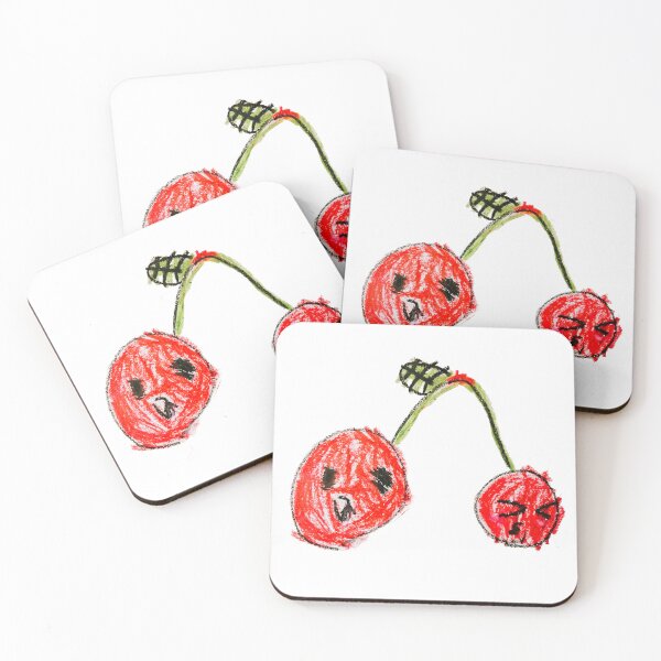 Item preview, That's Life! - Angry and Joy Cherries designed and sold by TwoLinesArt.