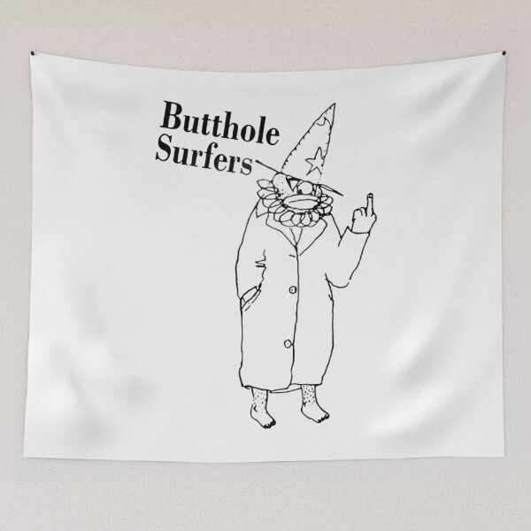Aperçu de l'œuvre Clown des surfeurs de Butthole créée et vendue par TinyToesPre.