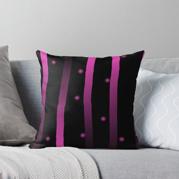 Item preview, Black and Pink Glow Lines — Neon Abstract Pattern designed and sold by dfly-creations.