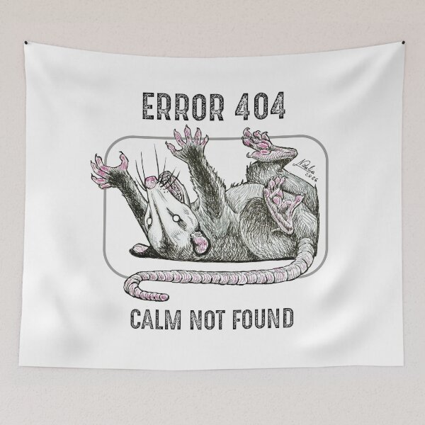 Item preview, Zarigüeya: Error 404 designed and sold by Konopikyu.